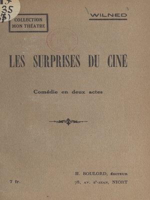 cover image of Les surprises du ciné